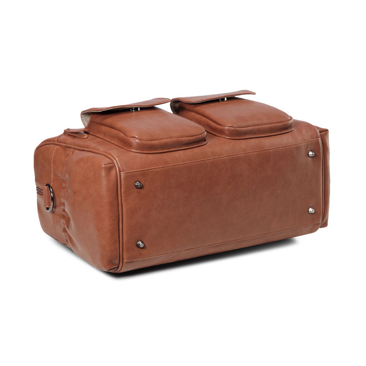 Sarah Carry All Nappy Bag  Gunmetal - Bottom