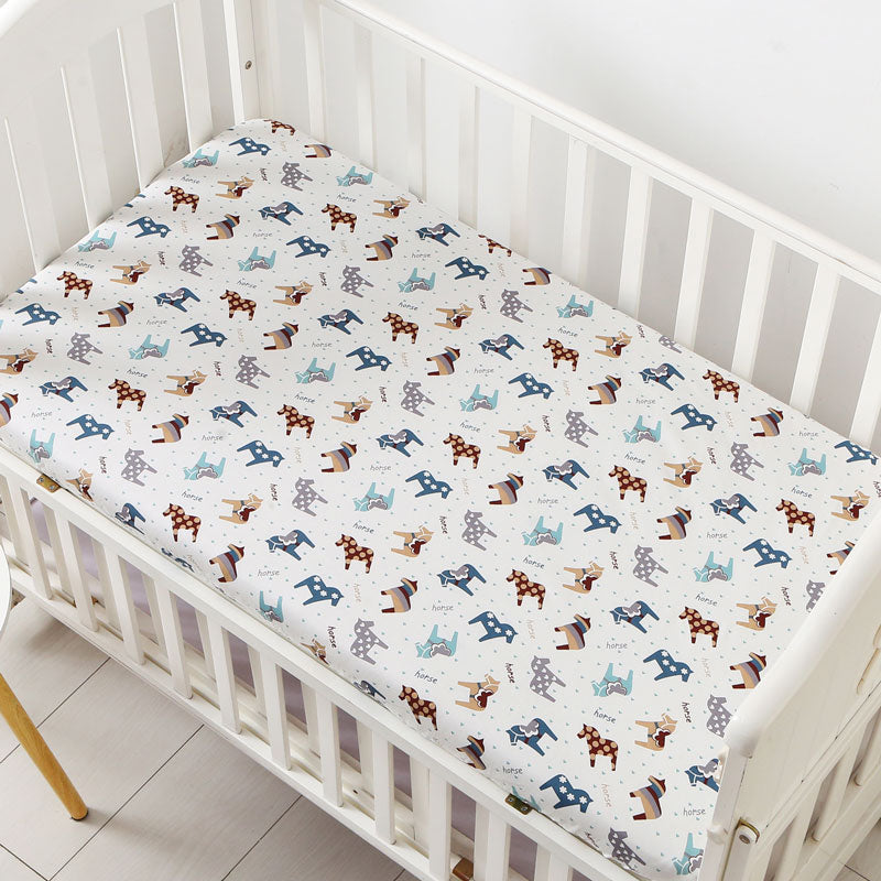 Trojan Horse Fitted Cot Sheet