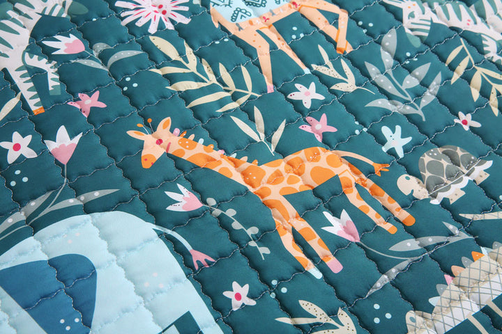 Wildlife Baby Play mat 150 cm diameter - Closeup 1