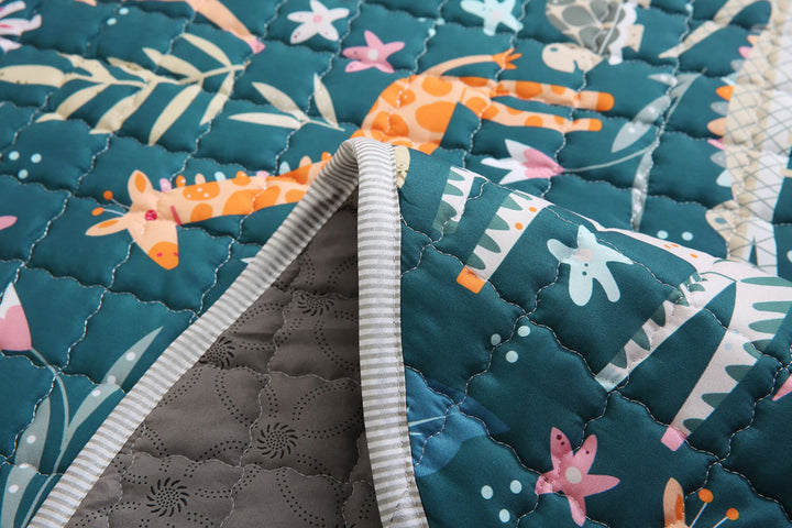 Wildlife Baby Play mat 150 cm diameter - Closeup 2