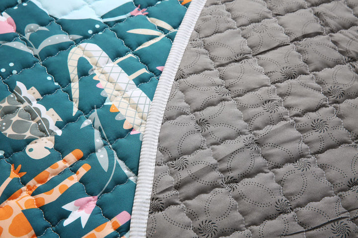 Wildlife Baby Play mat 150 cm diameter - Closeup 3