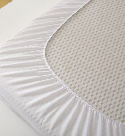 Zuri Fitted Baby Cot Mattress Protector Waterproof  - Size 132x71 cm Backside