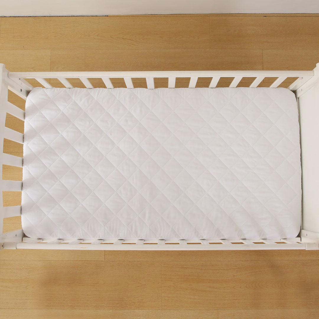 Zuri Fitted Baby Cot Mattress Protector Waterproof – Nappy Bag Store
