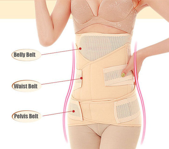 3 Piece Postpartum Pregnancy Belly Band