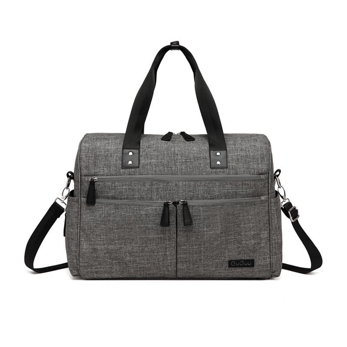 Addie All In One Nappy Bag - Grey