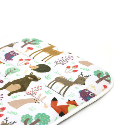 Animals Reversible Pram Liner Closeup