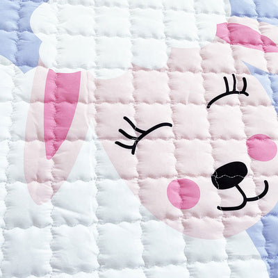 Baa Baa Sheep round Baby Play mat - 150 cm closeup