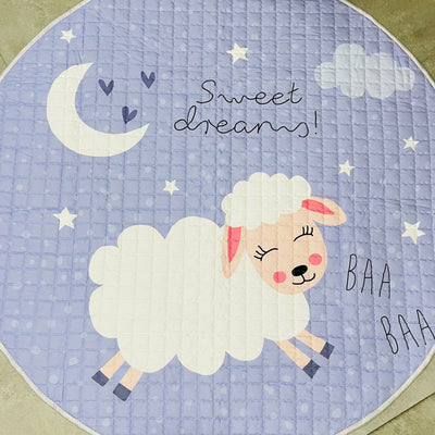 Baa Baa Sheep round Baby Play mat