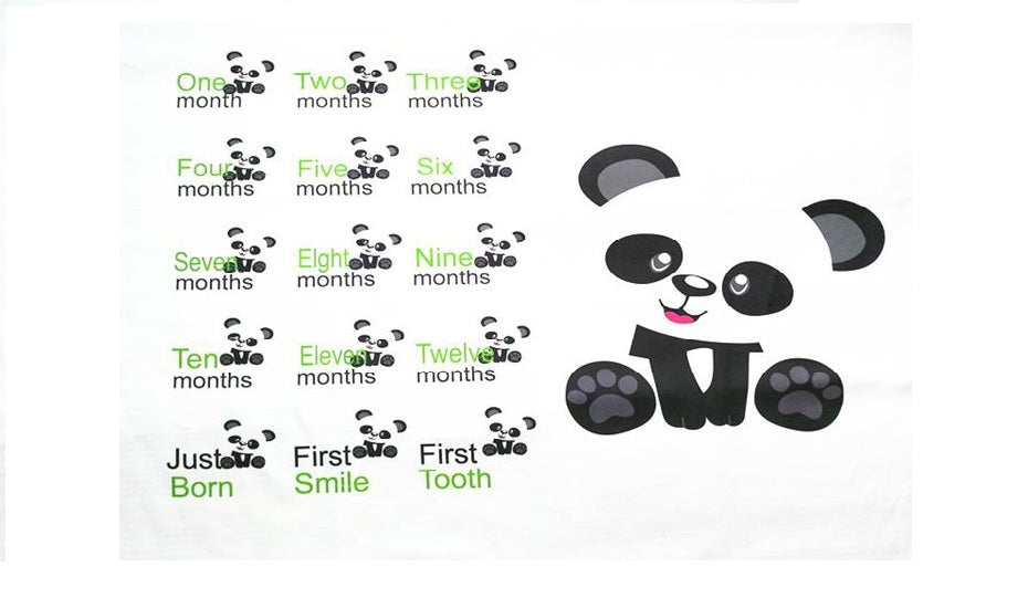 Baby Milestone - Panda