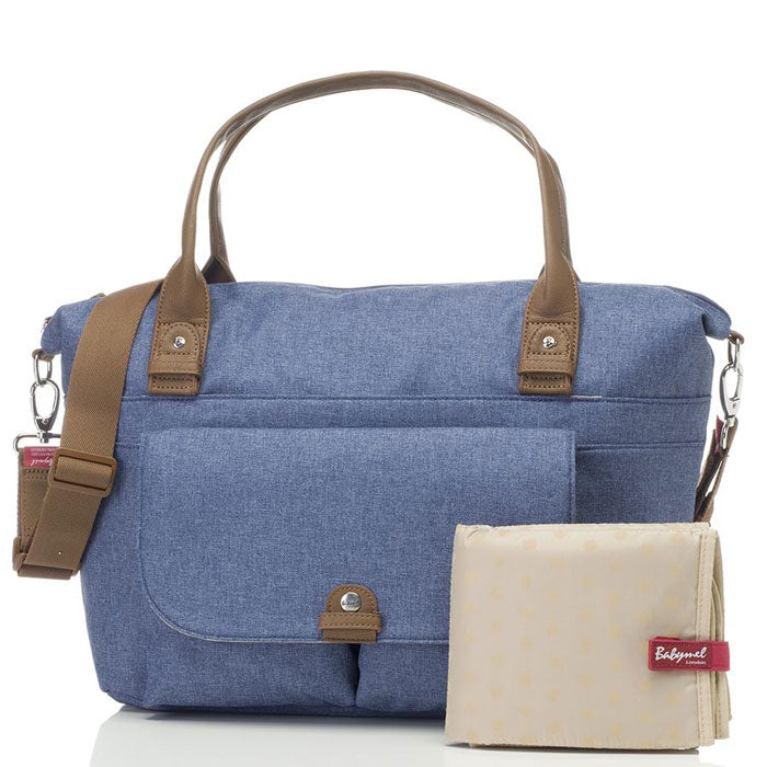 Babymel Jade Eco Grey Nappy Bag