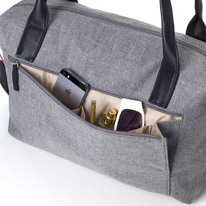 Babymel Jade Eco Grey Nappy Bag