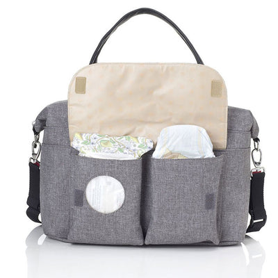 Babymel Jade Eco Grey Nappy Bag