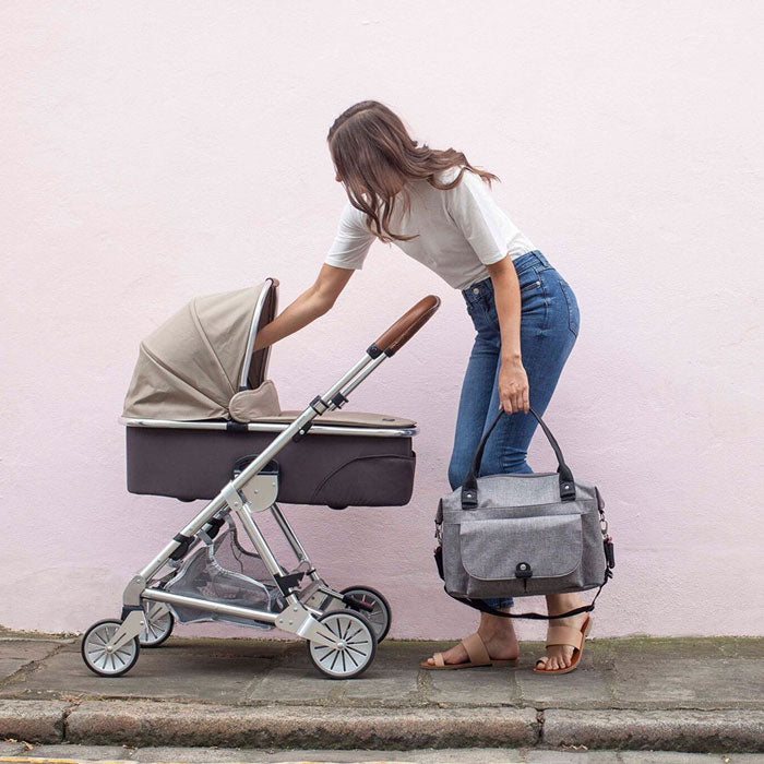 Babymel Jade Eco Grey Nappy Bag