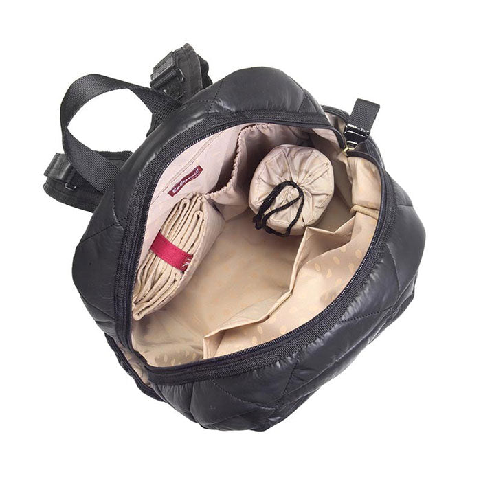 Babymel Luna Ultra Lite Quilt Nappy Bag Black Navy