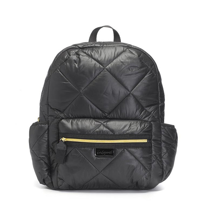 Babymel Luna Ultra Lite Black Quilt Nappy Bag