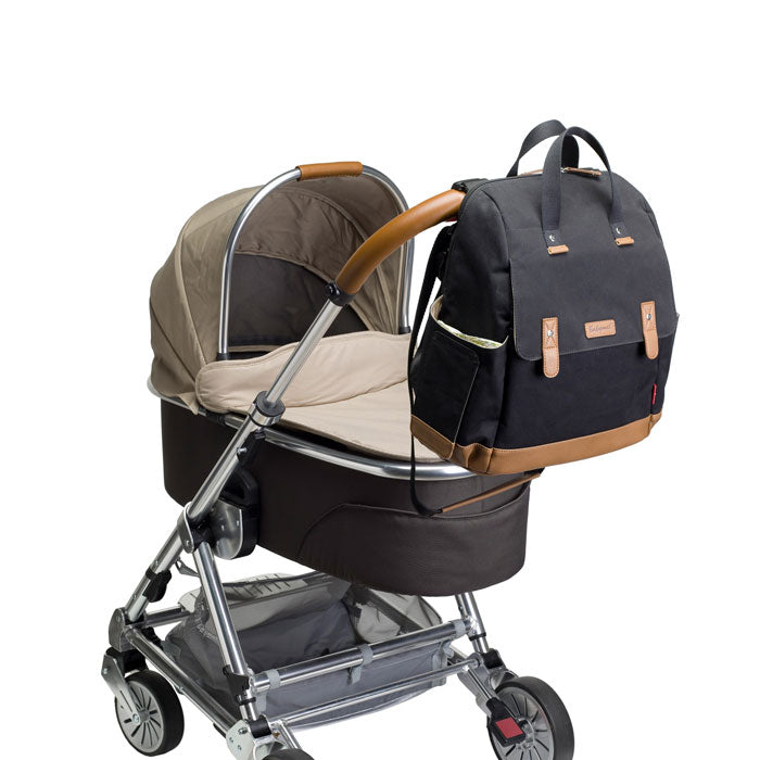 babymel robyn backpack black leather Babymel Robyn Convertible Nappy Bag Backpack Sale – Nappy Bag Store