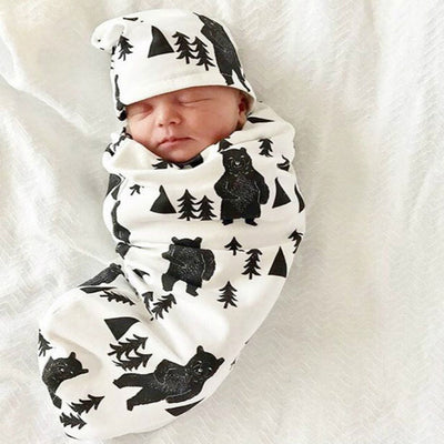 Bear Baby Swaddle Sack