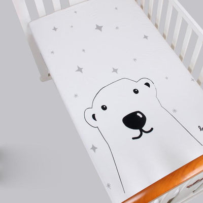 Big Bear Hug Cot Sheet