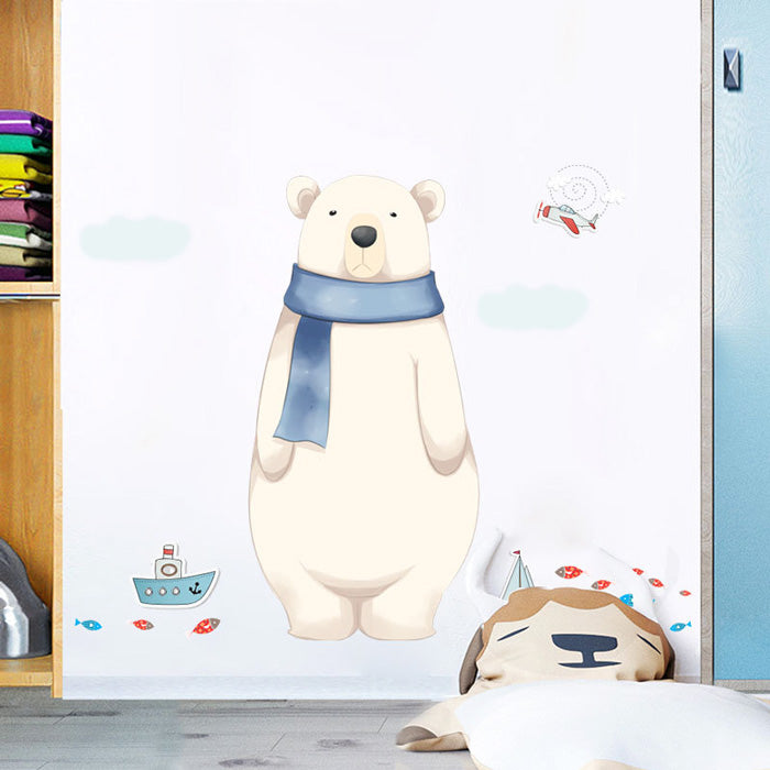 Big Polar Bear Baby Nursery Wall Sticker