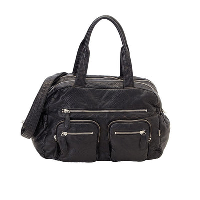 OIOI Faux Lizard Carry All Nappy Bag
