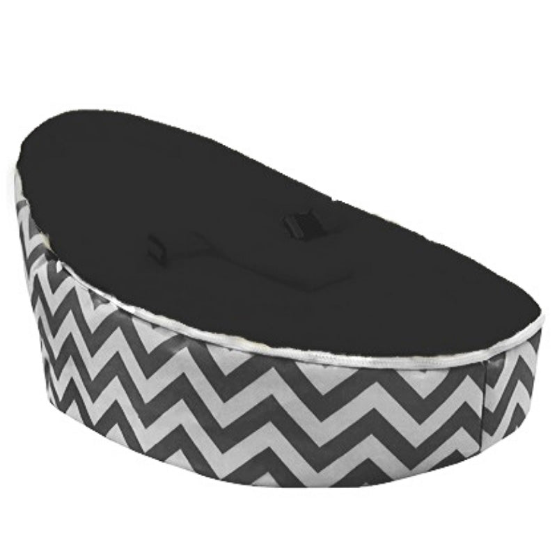 Black & Black Baby Bean Bag - Adam