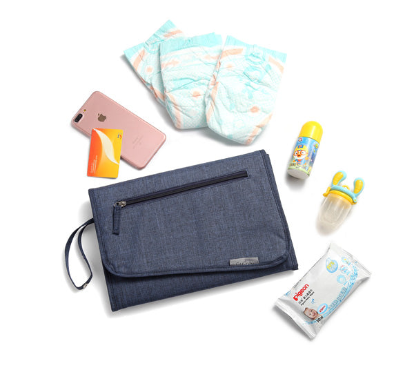 Blue Nappy Wallet