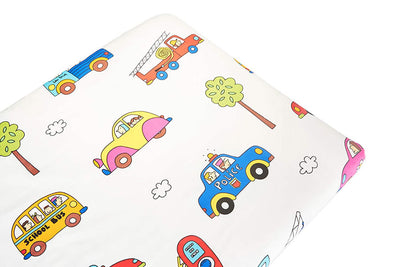 car cot sheet close up