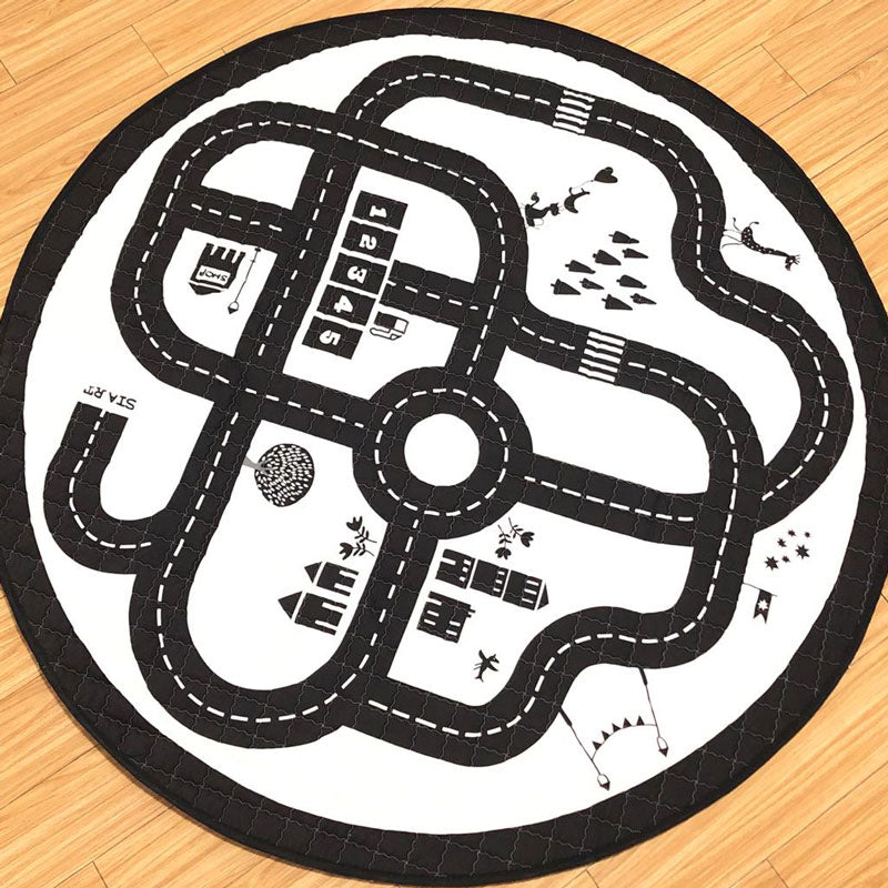 Car Tracks Baby Play Mat