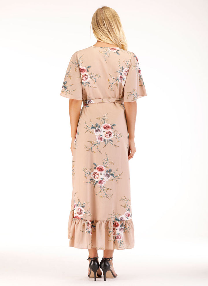 Carlee Maternity Wrap Dress