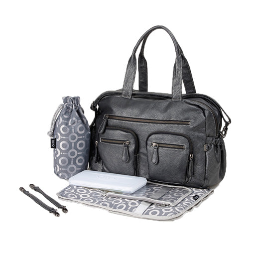 OIOI Faux Lizard Carry All Nappy Bag