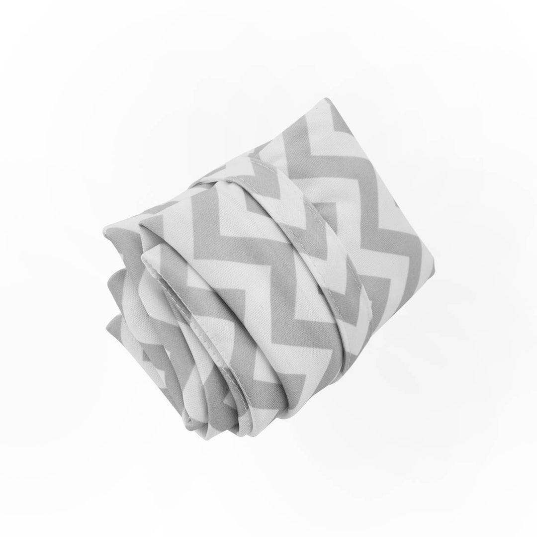 Chevron print cloth nappy waterproof storage bag - Zipper