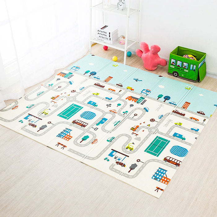 City Roads Reversible Baby Play Mat