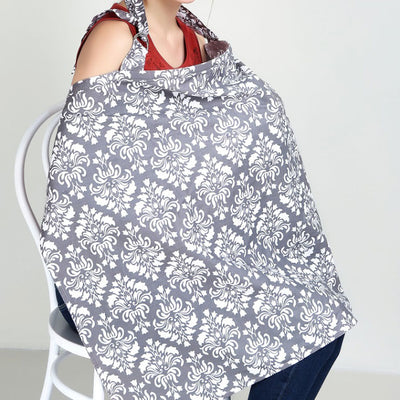 Damask Breastfeeding Cover
