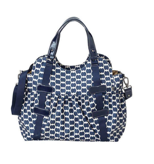 Elastic Pocket Tote with patent trim - OIOI