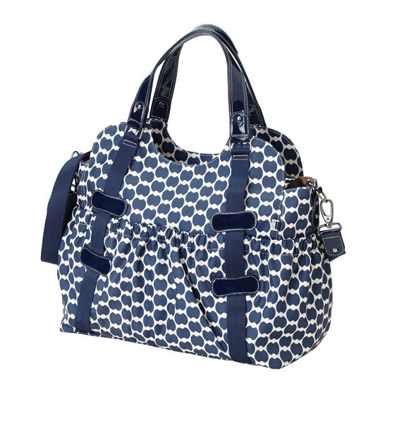 Elastic Pocket Tote with patent trim - OIOI