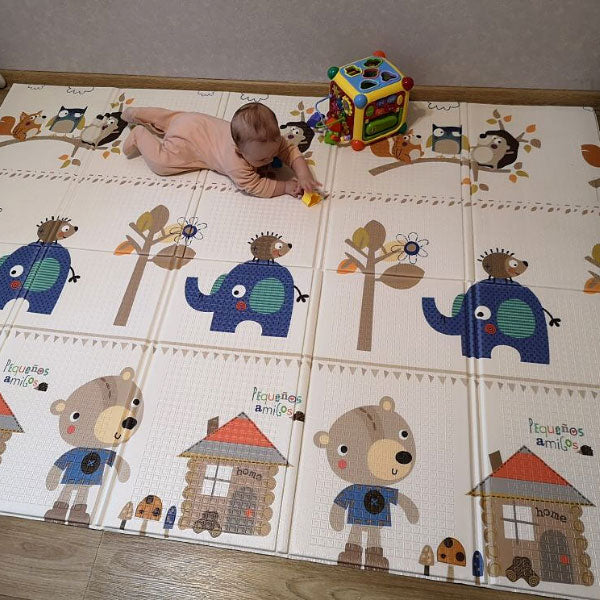 Elephant Friends Baby Play Mat