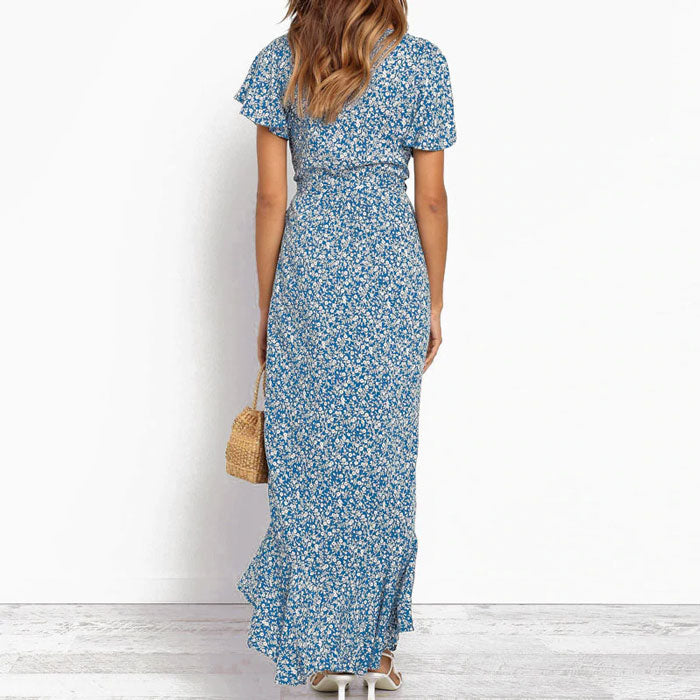 Ella Maternity & Nursing Wrap Dress
