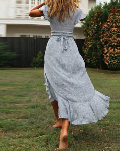 Emma Maternity Wrap Dress