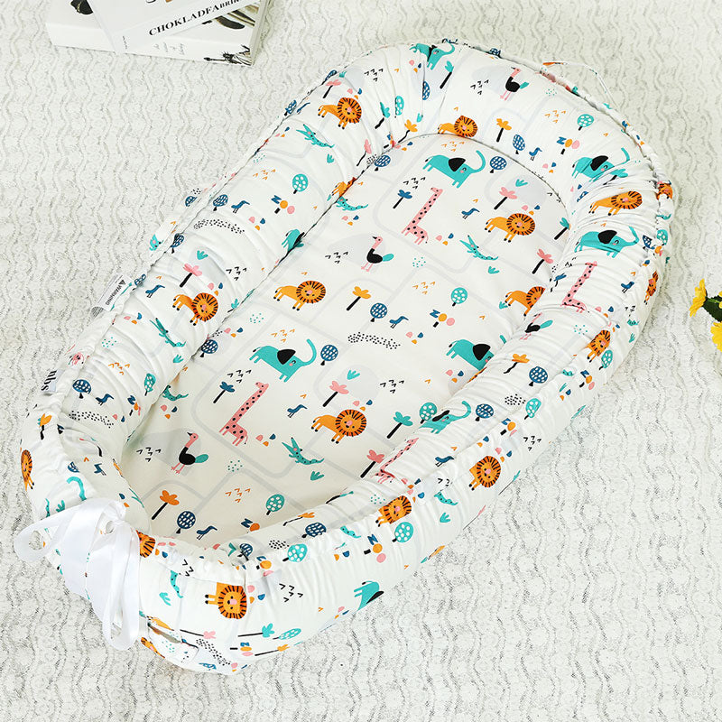 Fauna Baby Nest Lounger Side View 3