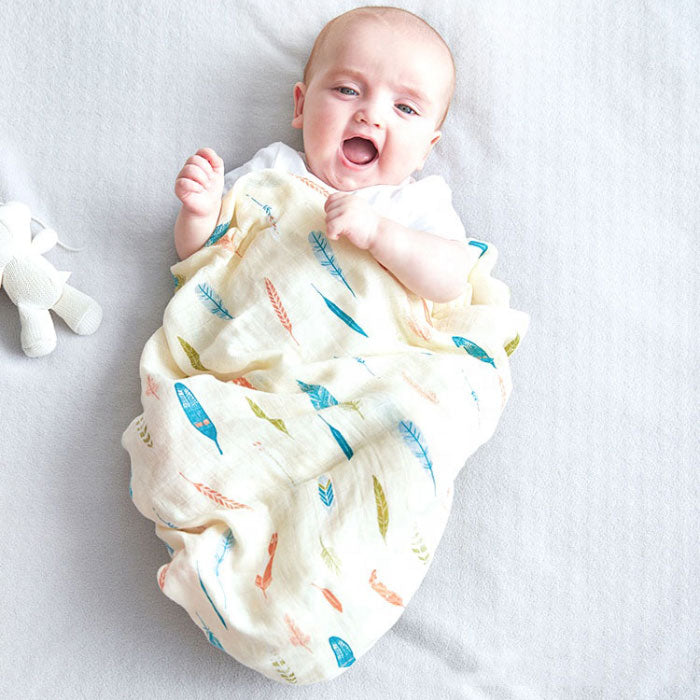 Feathers Baby Swaddle Wrap