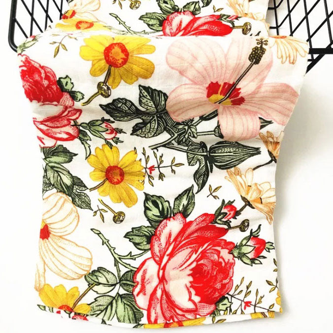 Floral Baby Swaddle Wrap
