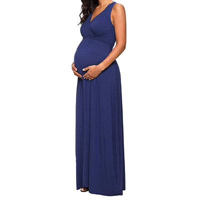Florence - Maroon Maternity Gown Dress