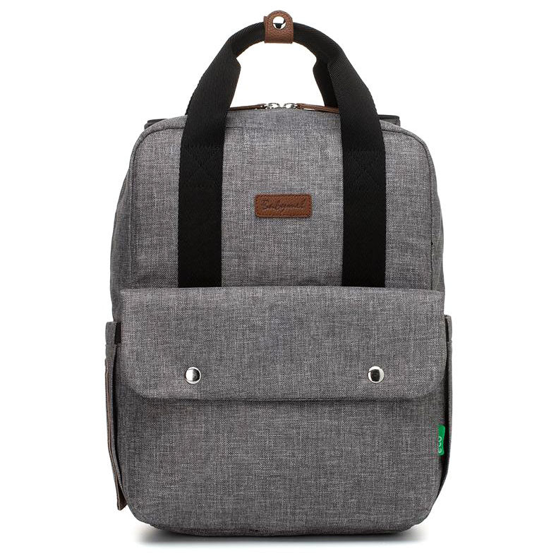 Georgi eco Convertible Nappy Bag Backpack Grey