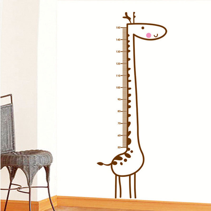 Giraffe Baby Nursery Height Chart