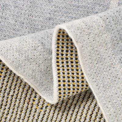 Giraffe Knitted Cotton Baby Blanket Sides