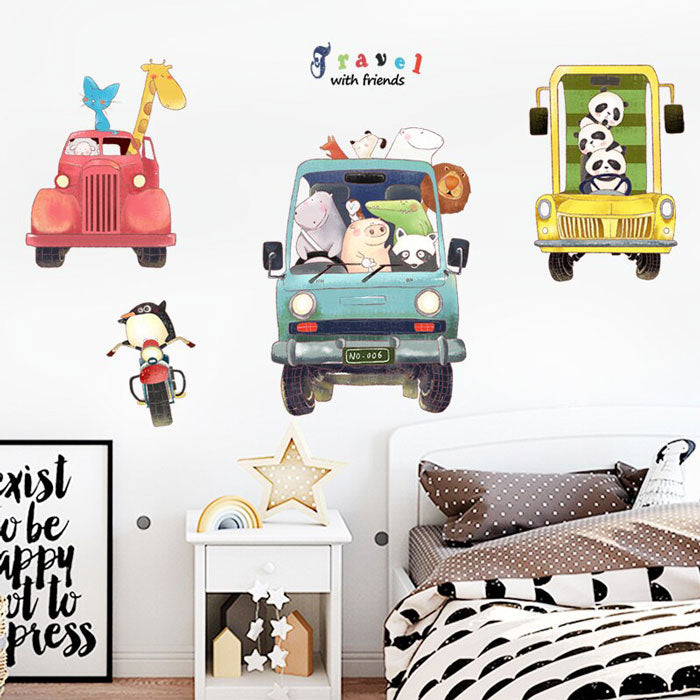 Travel Friends Wall Sticker