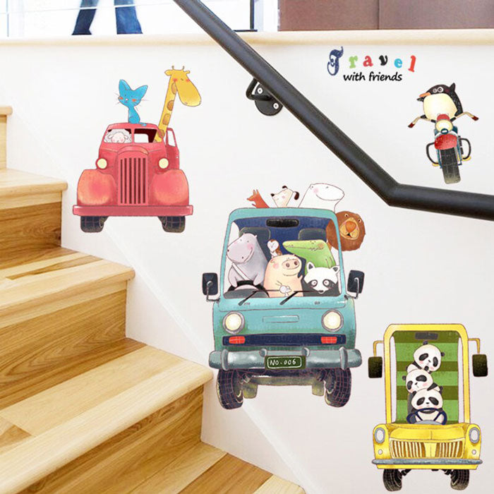 Travel Friends Wall Sticker