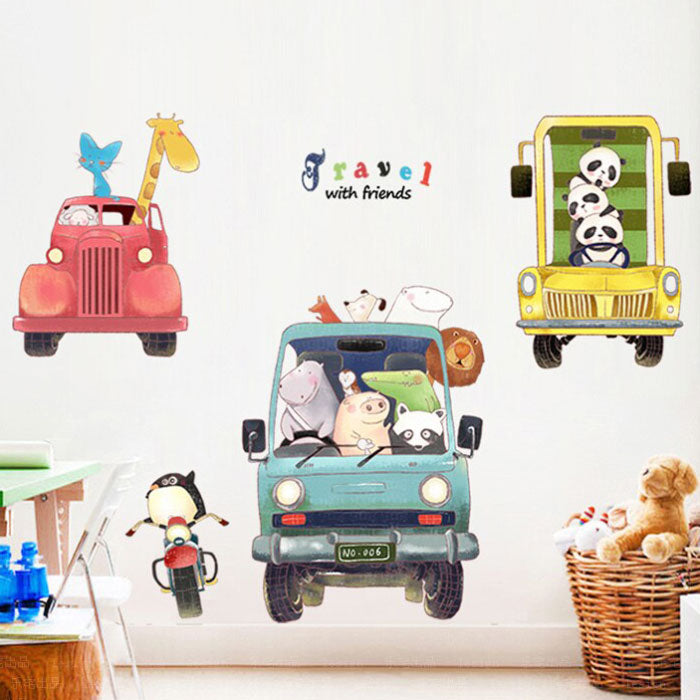Travel Friends Wall Sticker