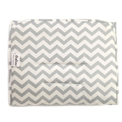 Grey Chevron Pram Liner