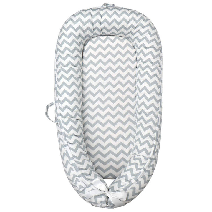 Grey Chevy Baby Nest front